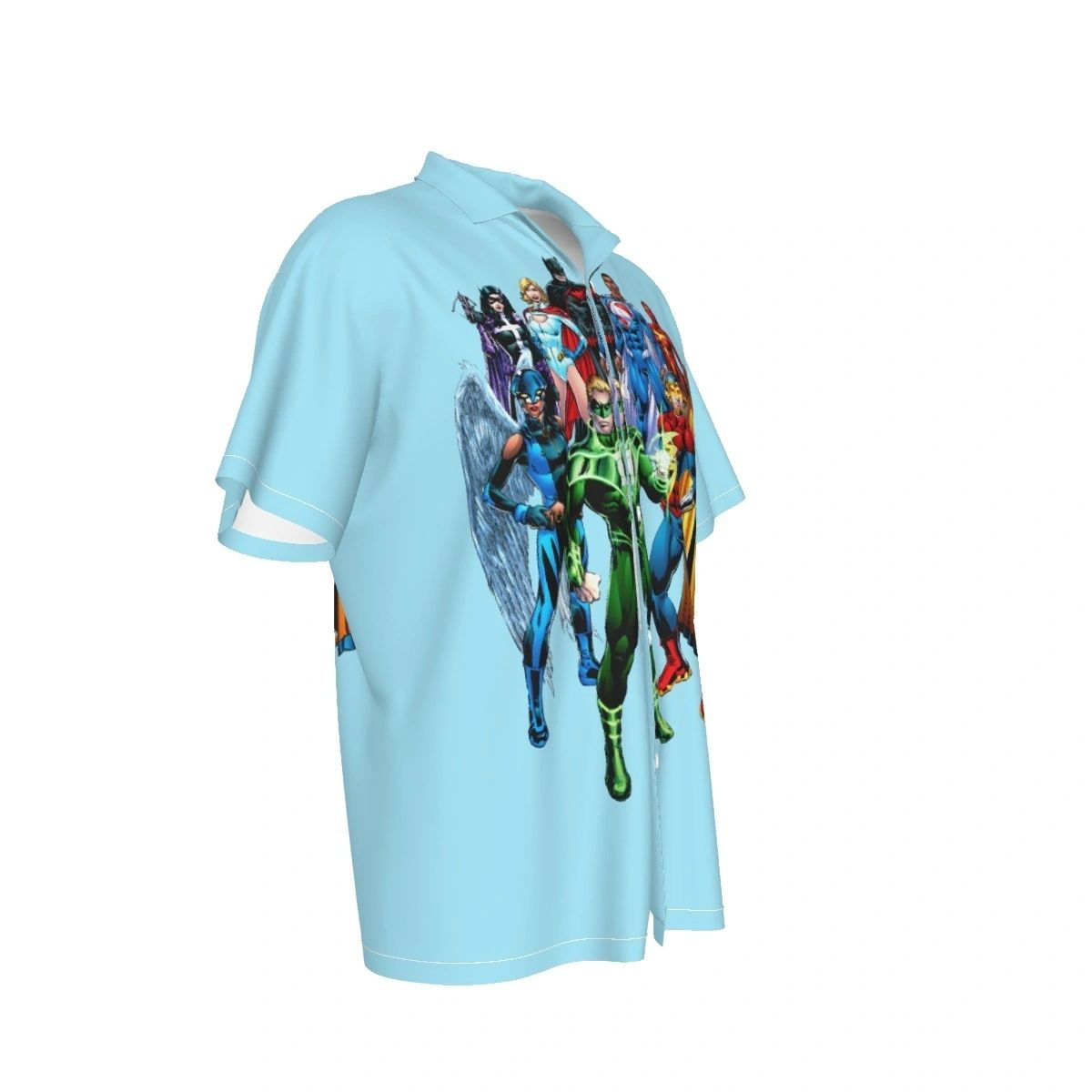JSA EARTH 2 OVER PRINT SHIRT & TANK JSA