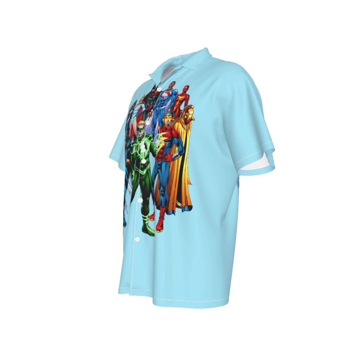 JSA EARTH 2 OVER PRINT SHIRT & TANK JSA