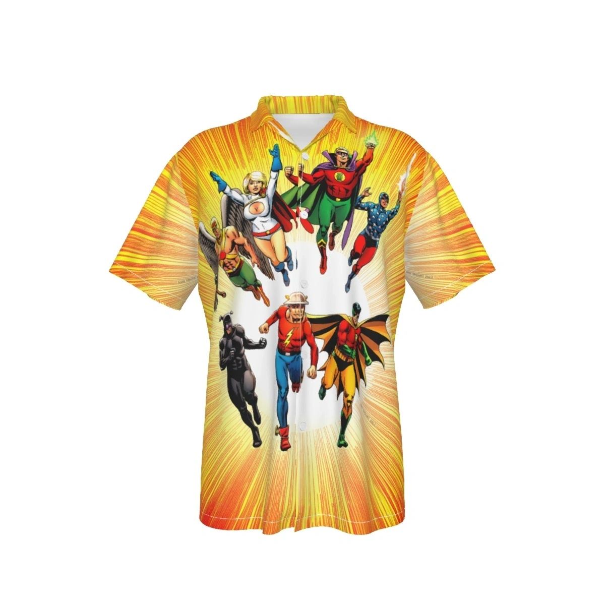 JSA PINUP OVER PRINT SHIRT & TANK JSA - JERRY ORDWAY