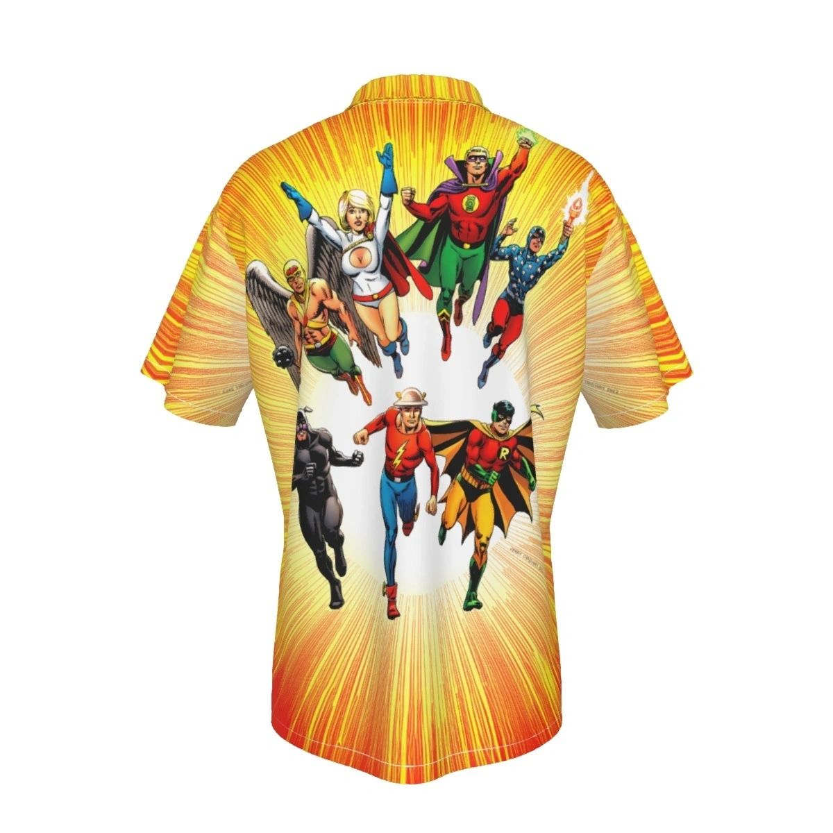 JSA PINUP OVER PRINT SHIRT & TANK JSA - JERRY ORDWAY