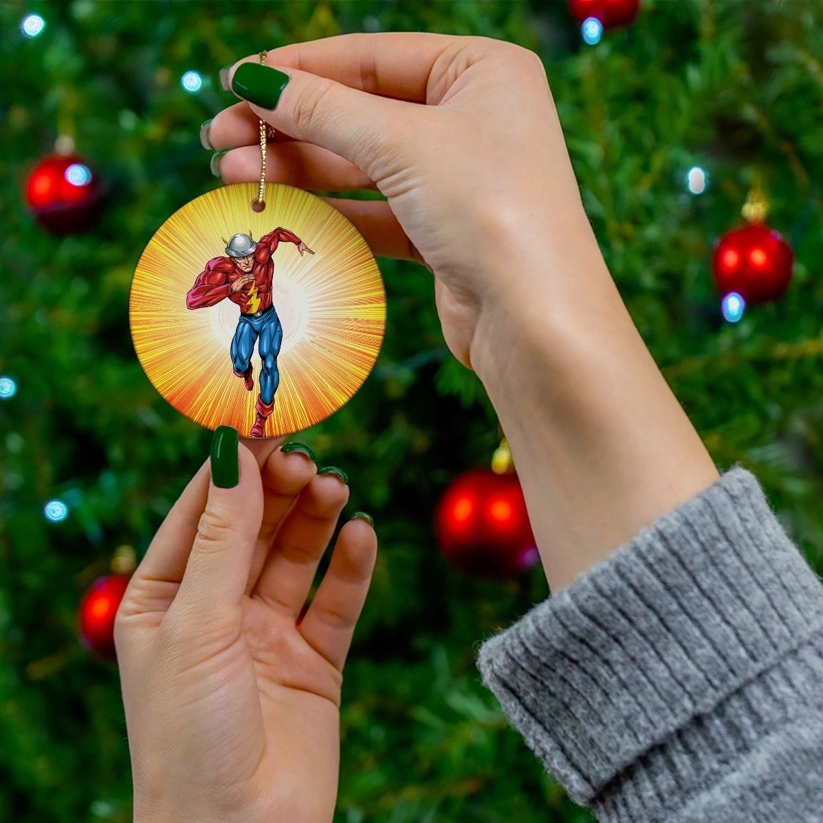 OG FLASH LOGO ORNAMENT