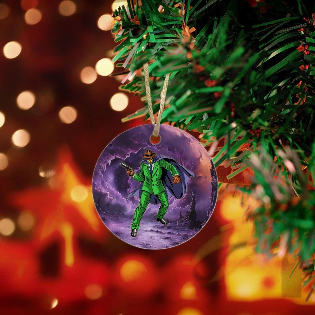 OG SANDMAN LOGO ORNAMENT