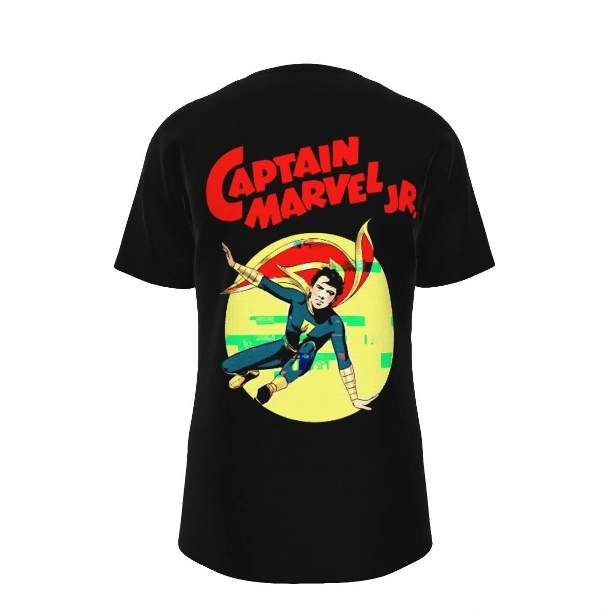 CAPTAIN MARVEL JR CIRCLE OVER PRINT SHIRT & TANK