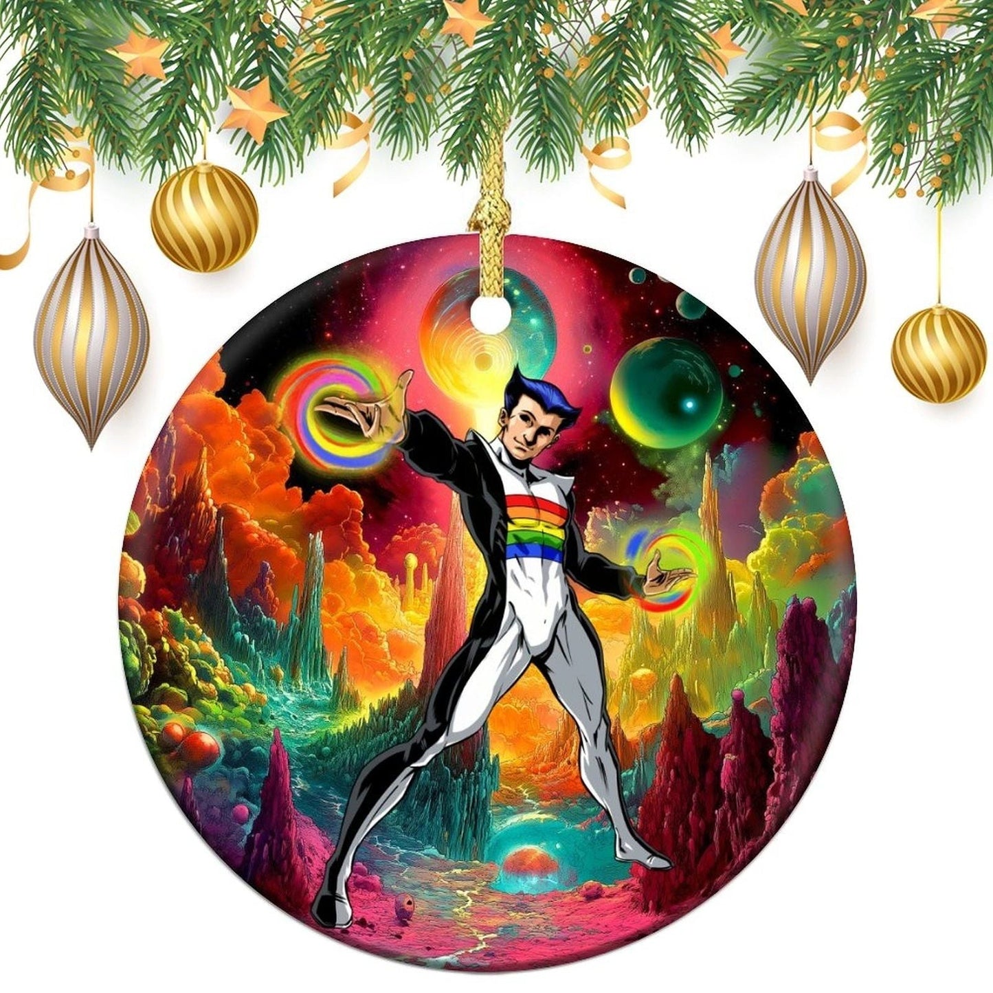 COLOR KID CHRISTMAS TREE ORNAMENT