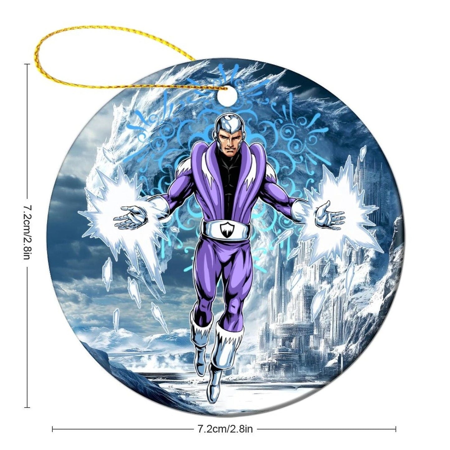 POLAR BOY CHRISTMAS TREE ORNAMENT