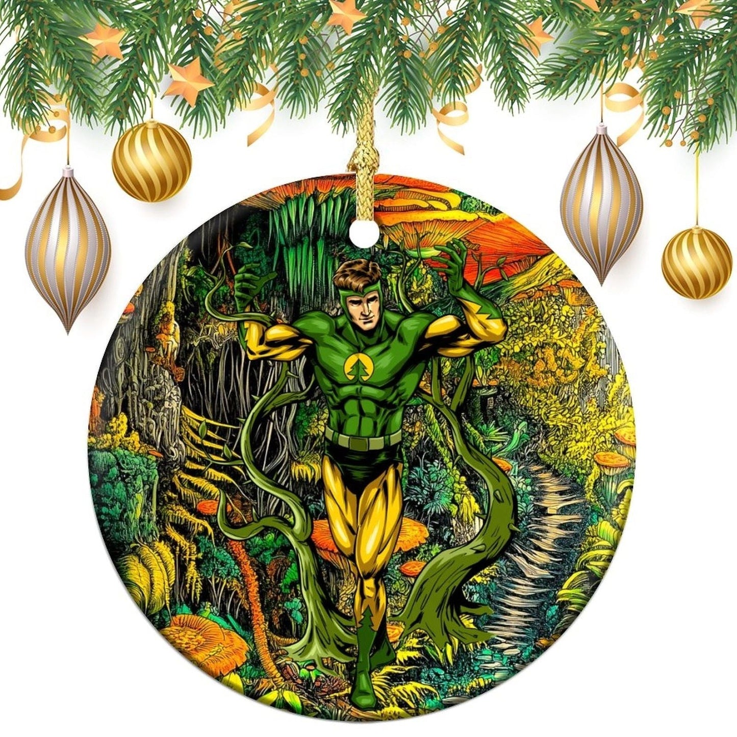 CHLOROPHYLL KID CHRISTMAS TREE ORNAMENT