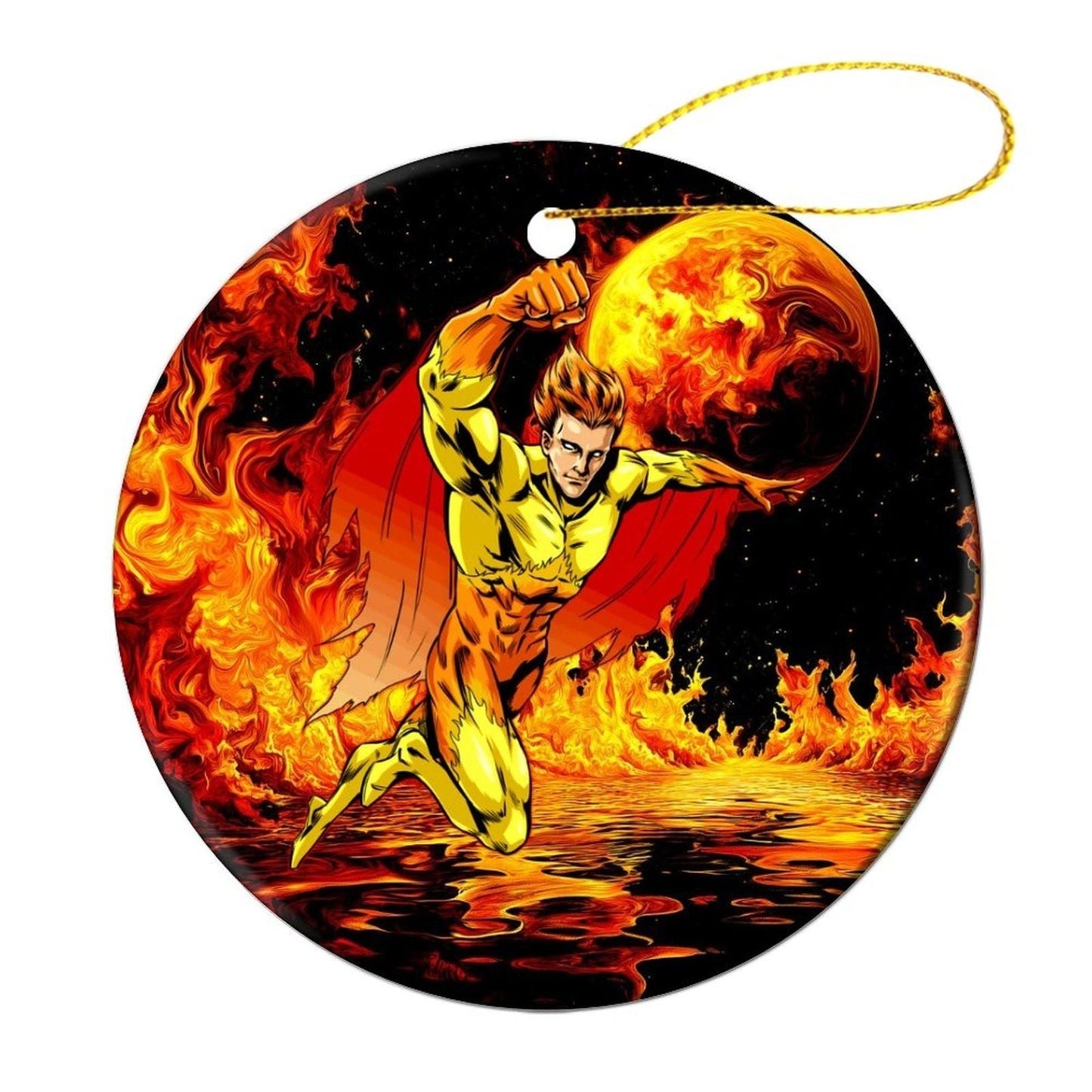 FIRE LAD CHRISTMAS TREE ORNAMENT