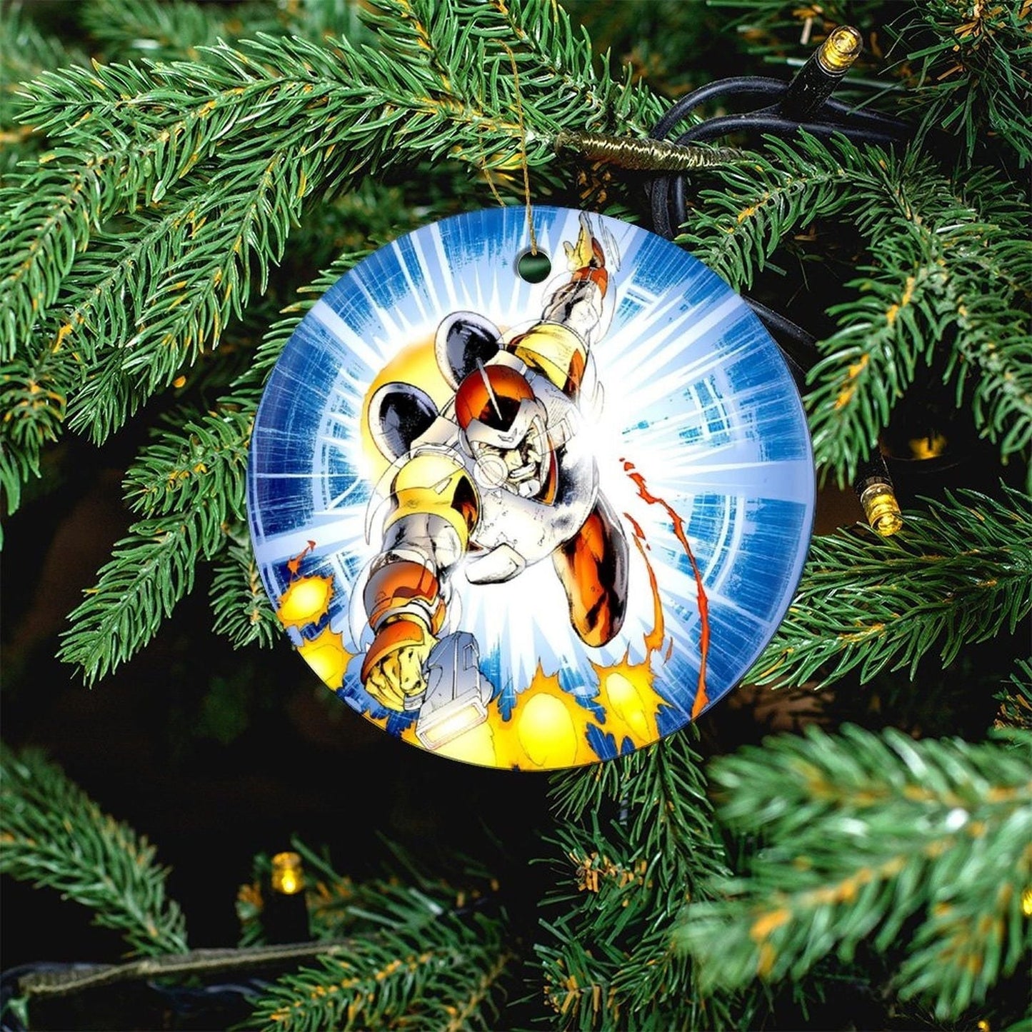 ADAM STRANGE CHRISTMAS TREE ORNAMENT