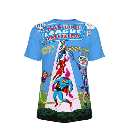 JLA 120 OVER PRINT SHIRT & TANK - ADAM STRANGE