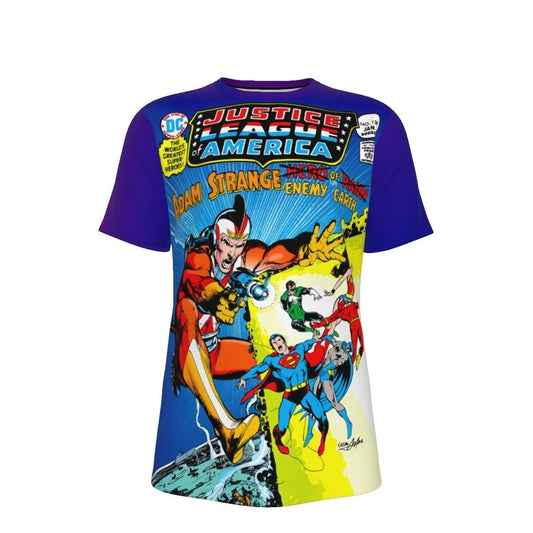 JLA 138 OVER PRINT SHIRT & TANK - ADAM STRANGE