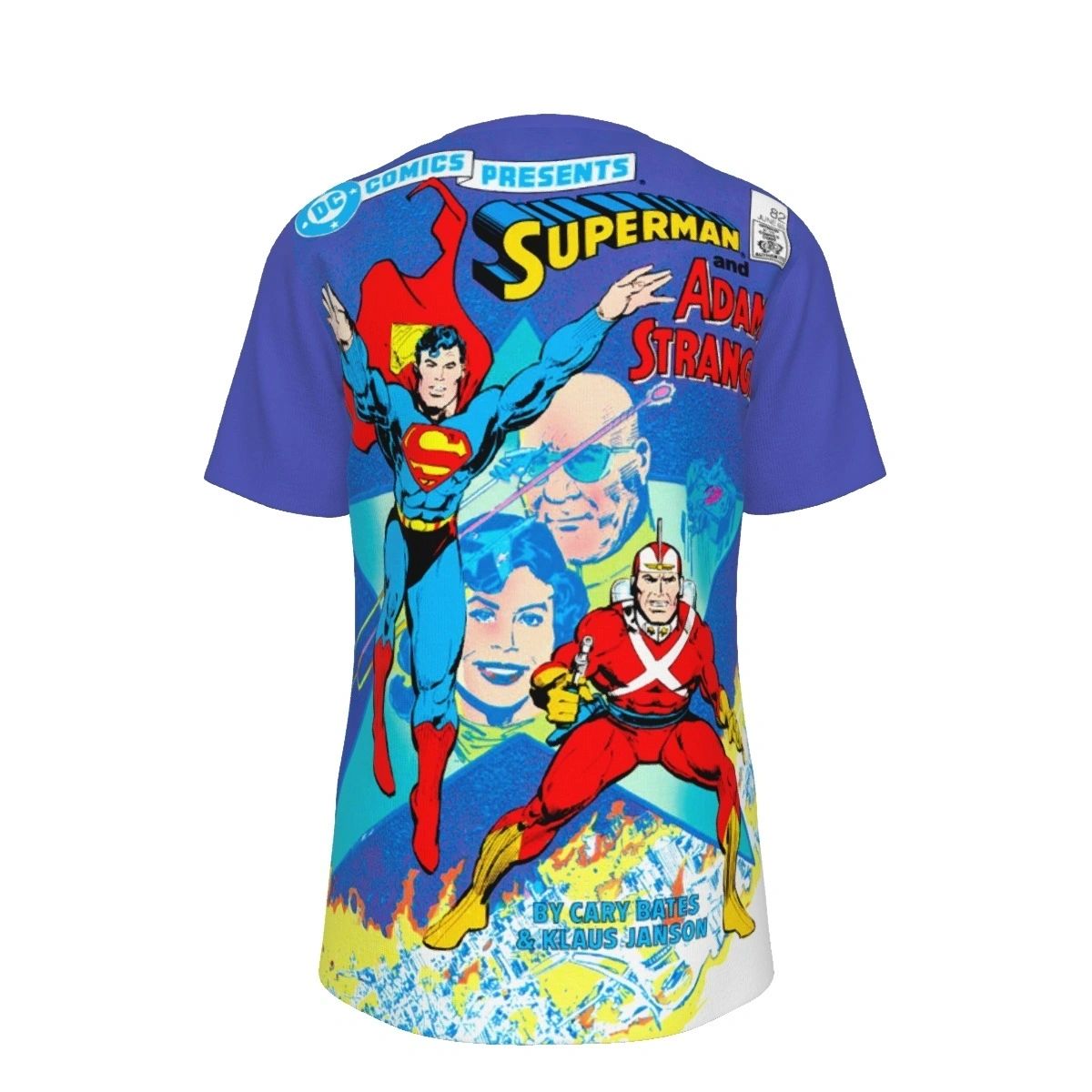 DC COMICS PRESENTS 82 OVER PRINT SHIRT & TANK - ADAM STRANGE