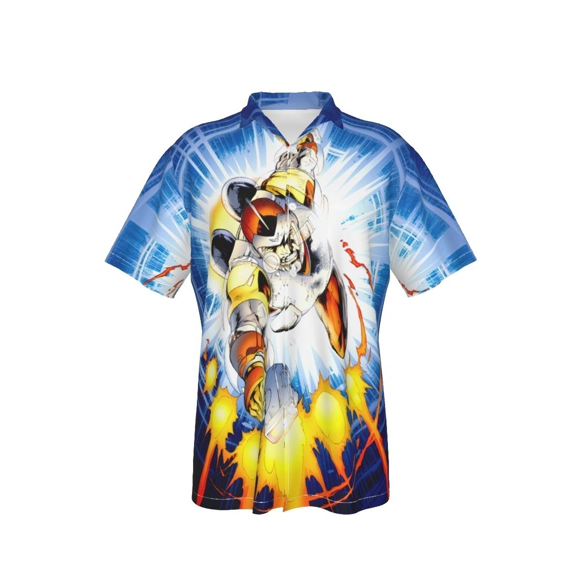 ADAM STRANGE PINUP OVER PRINT SHIRT & TANK - ADAM STRANGE