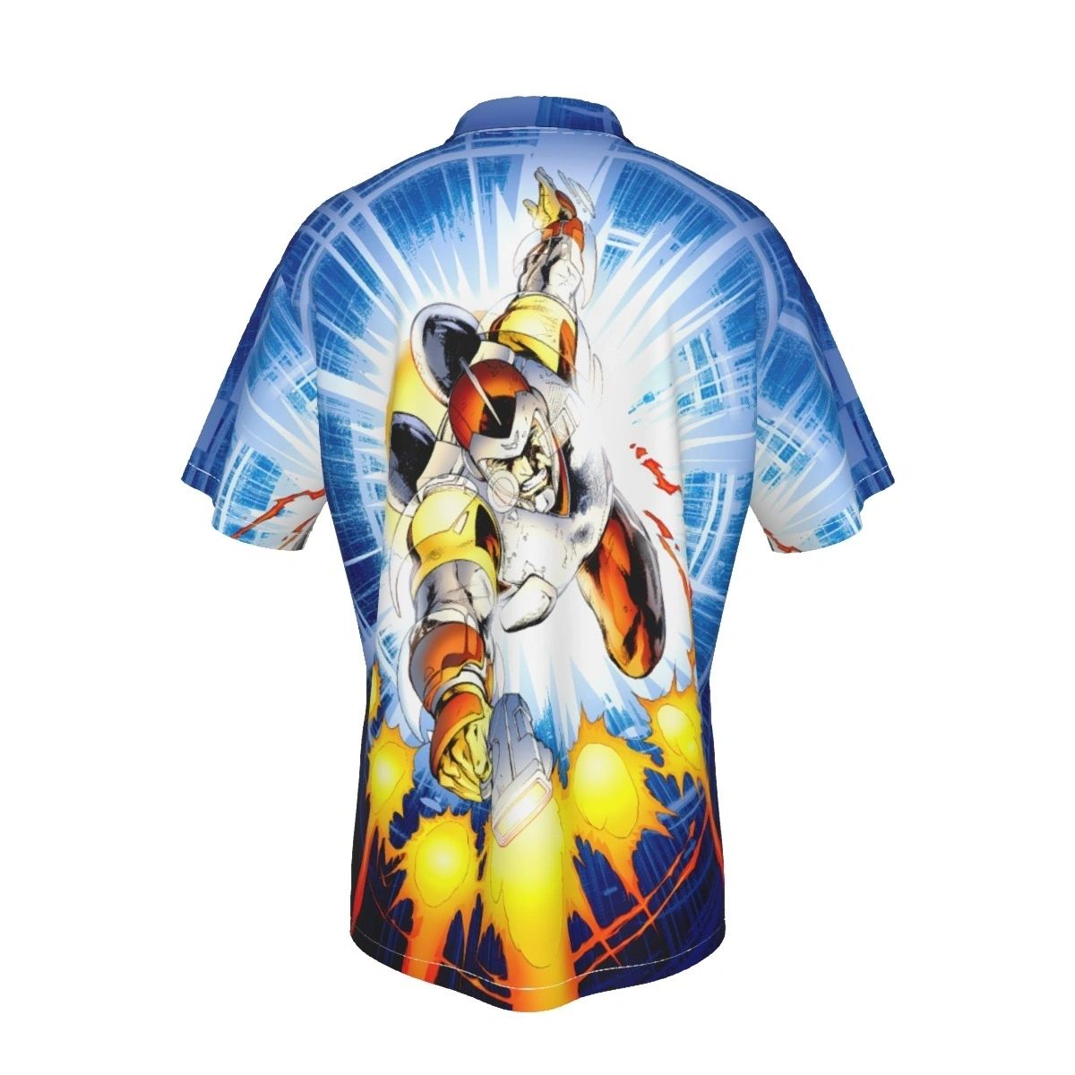 ADAM STRANGE PINUP OVER PRINT SHIRT & TANK - ADAM STRANGE