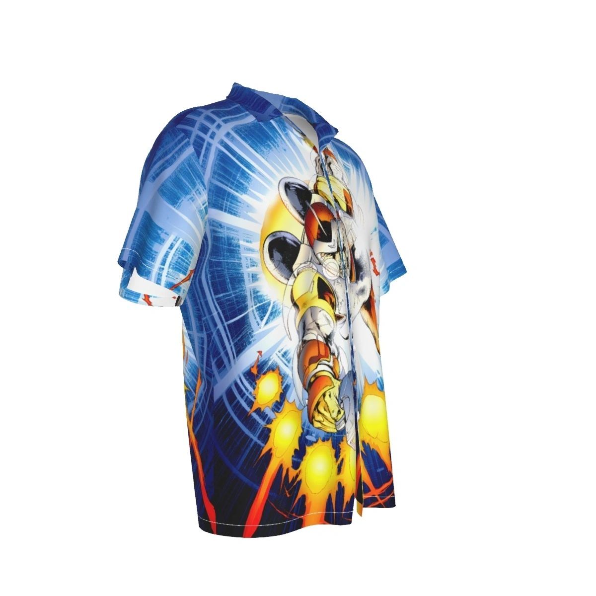 ADAM STRANGE PINUP OVER PRINT SHIRT & TANK - ADAM STRANGE