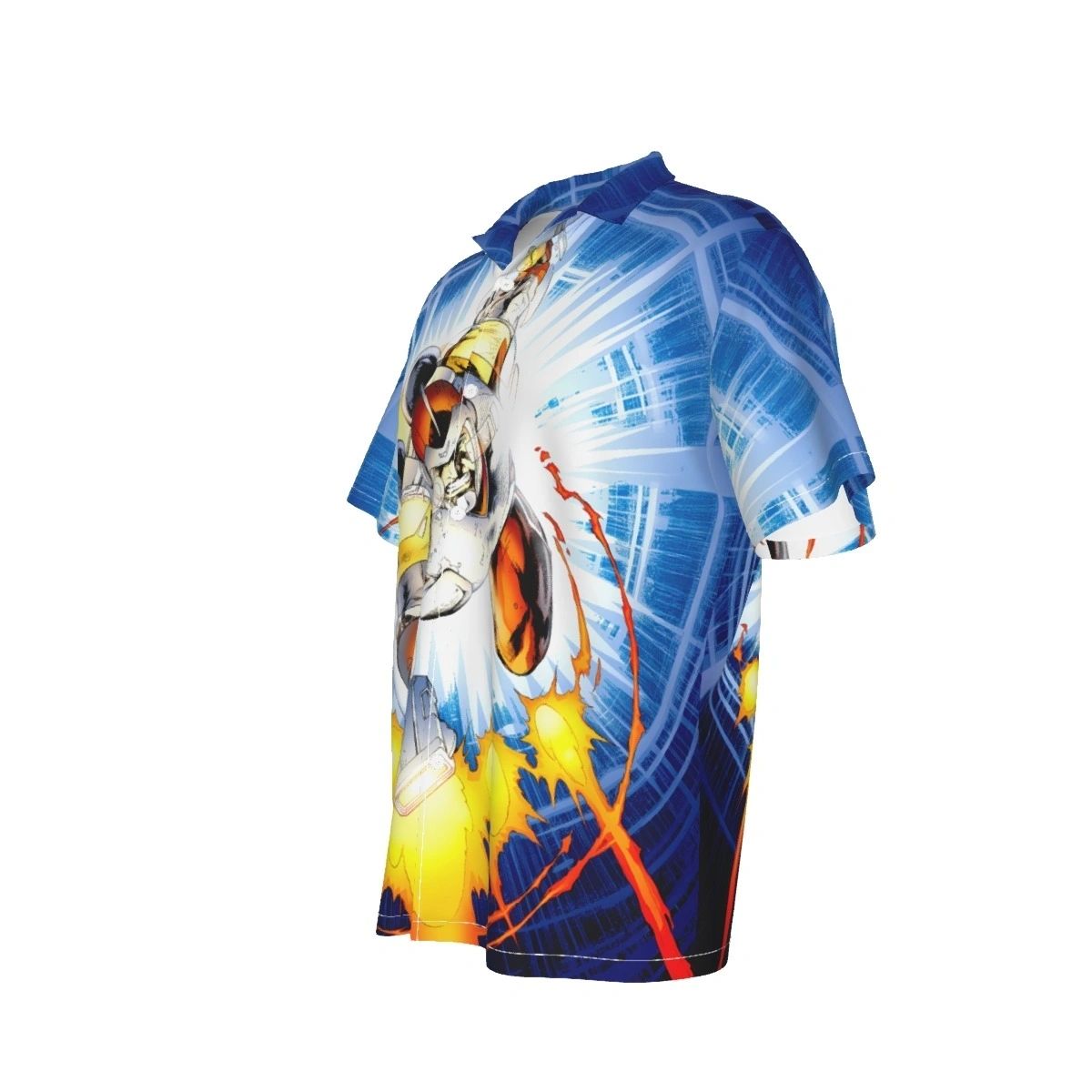 ADAM STRANGE PINUP OVER PRINT SHIRT & TANK - ADAM STRANGE