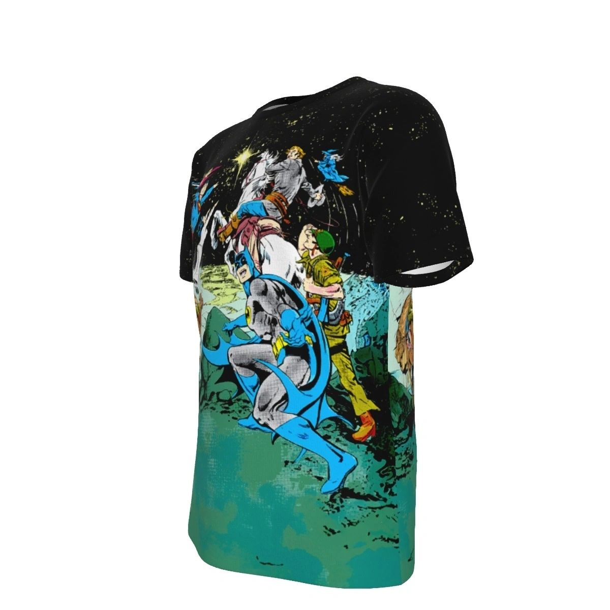 DC SUPERSTARS HOLIDAY SPECIAL OVER PRINT SHIRT & TANK