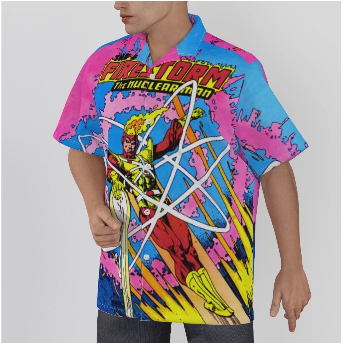 FURY OF FIRESTORM 30 OVER PRINT SHIRT & TANK
