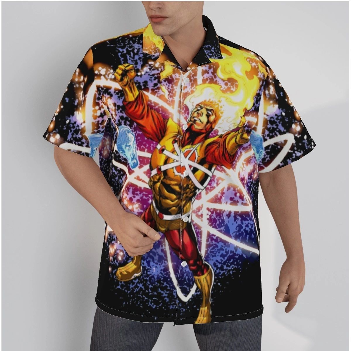 LAZURUS PROJECT OVER PRINT SHIRT & TANK -FIRESTORM