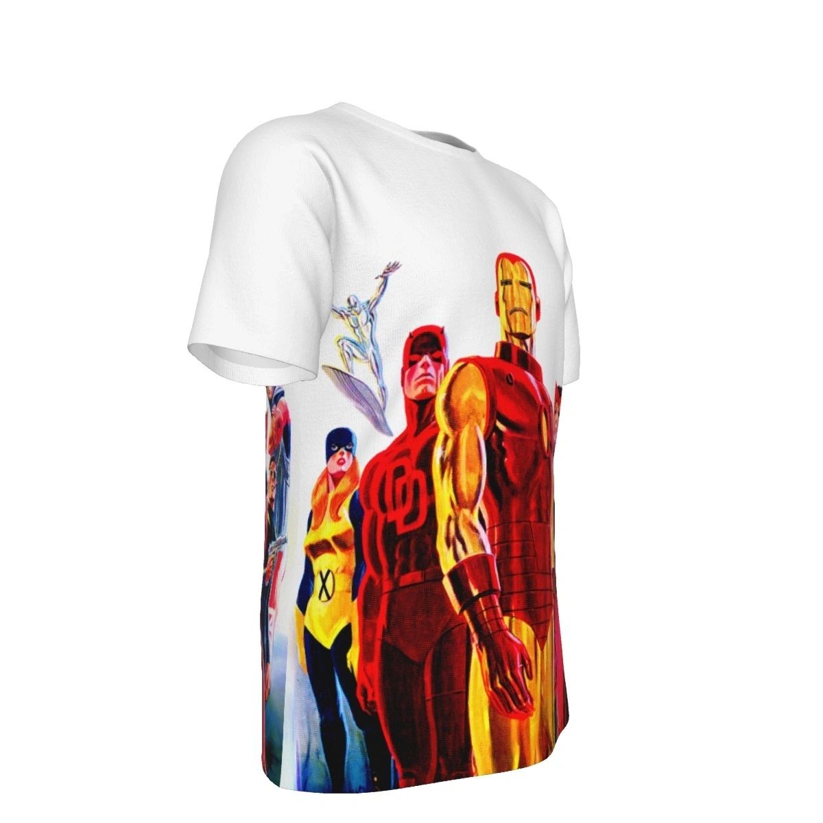 ORIGINS OF THE MARVEL UNIVERSE OVER PRINT SHIRT & TANK -MYSTERY SHIRT 2