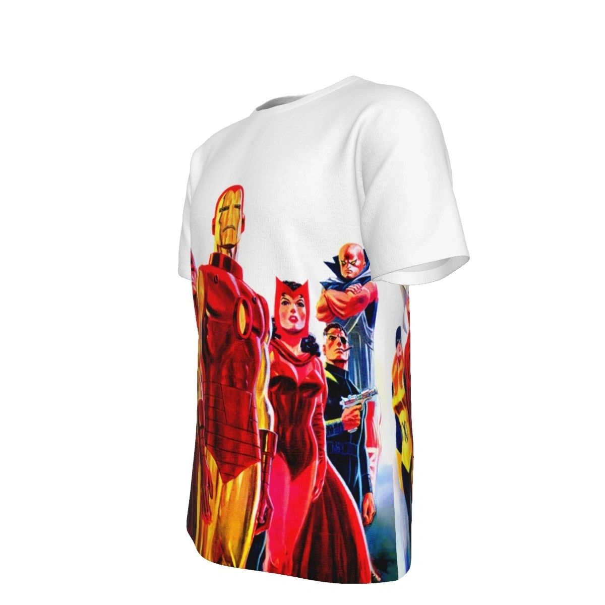 ORIGINS OF THE MARVEL UNIVERSE OVER PRINT SHIRT & TANK -MYSTERY SHIRT 2