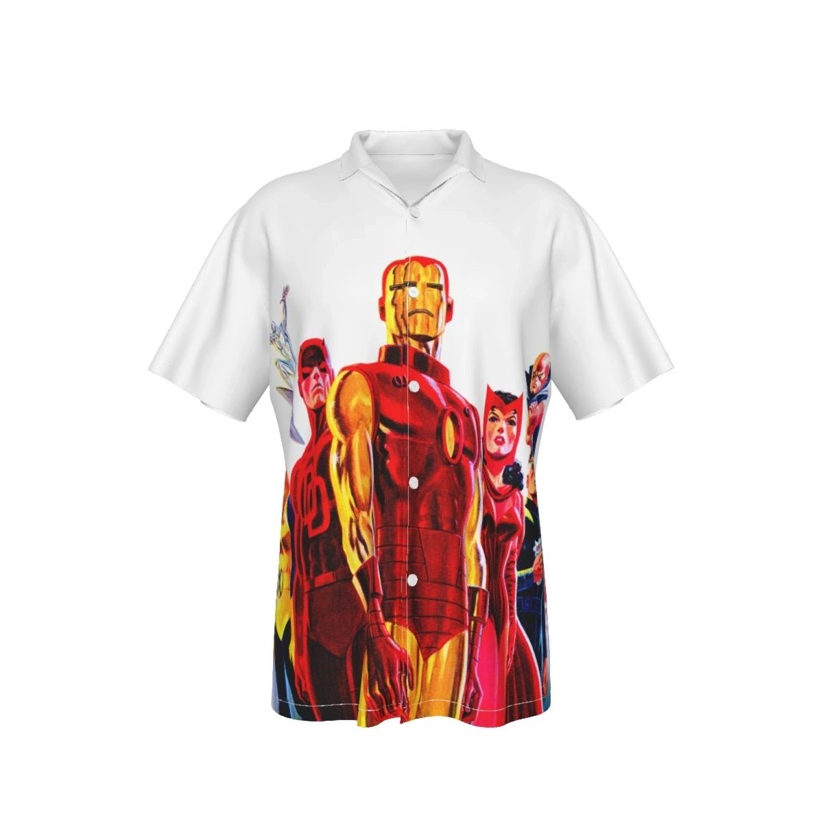 ORIGINS OF THE MARVEL UNIVERSE OVER PRINT SHIRT & TANK -MYSTERY SHIRT 2