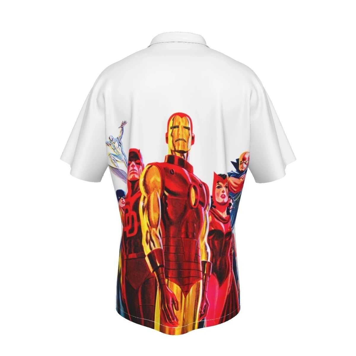 ORIGINS OF THE MARVEL UNIVERSE OVER PRINT SHIRT & TANK -MYSTERY SHIRT 2