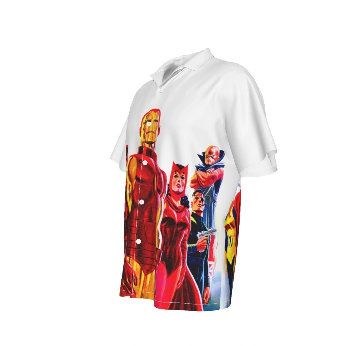ORIGINS OF THE MARVEL UNIVERSE OVER PRINT SHIRT & TANK -MYSTERY SHIRT 2