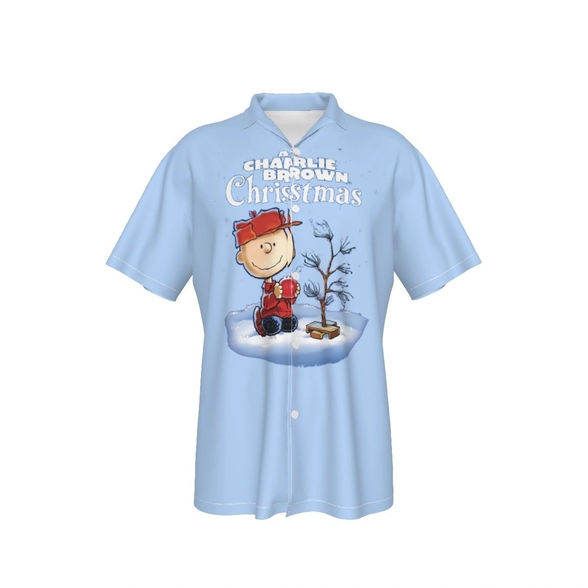 A CHARLIE BROWN CHRISTMAS OVER PRINT SHIRT & TANK