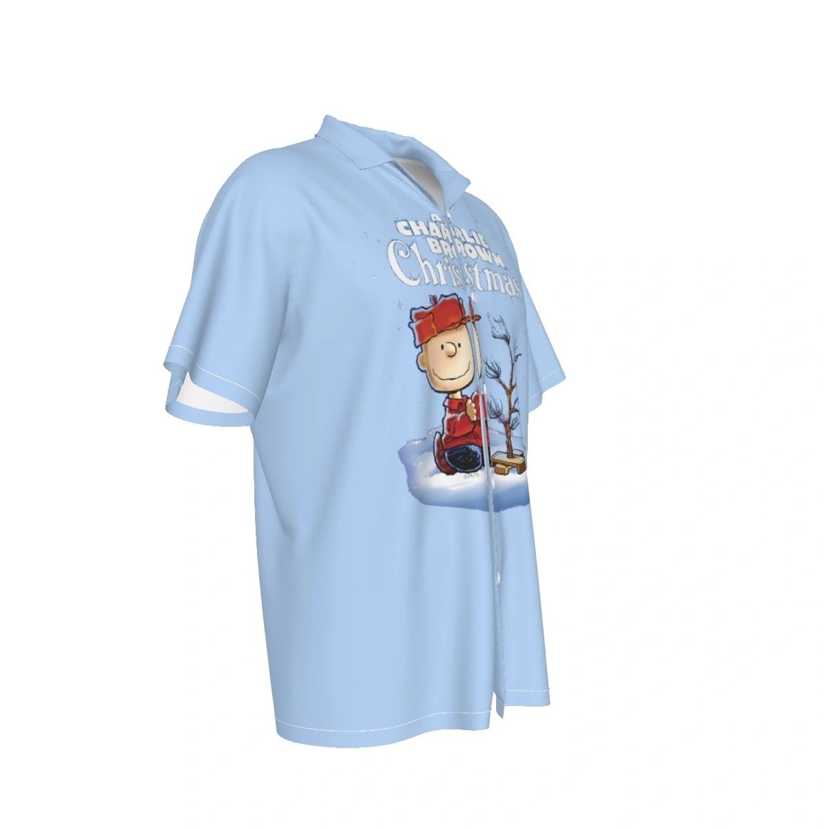 A CHARLIE BROWN CHRISTMAS OVER PRINT SHIRT & TANK