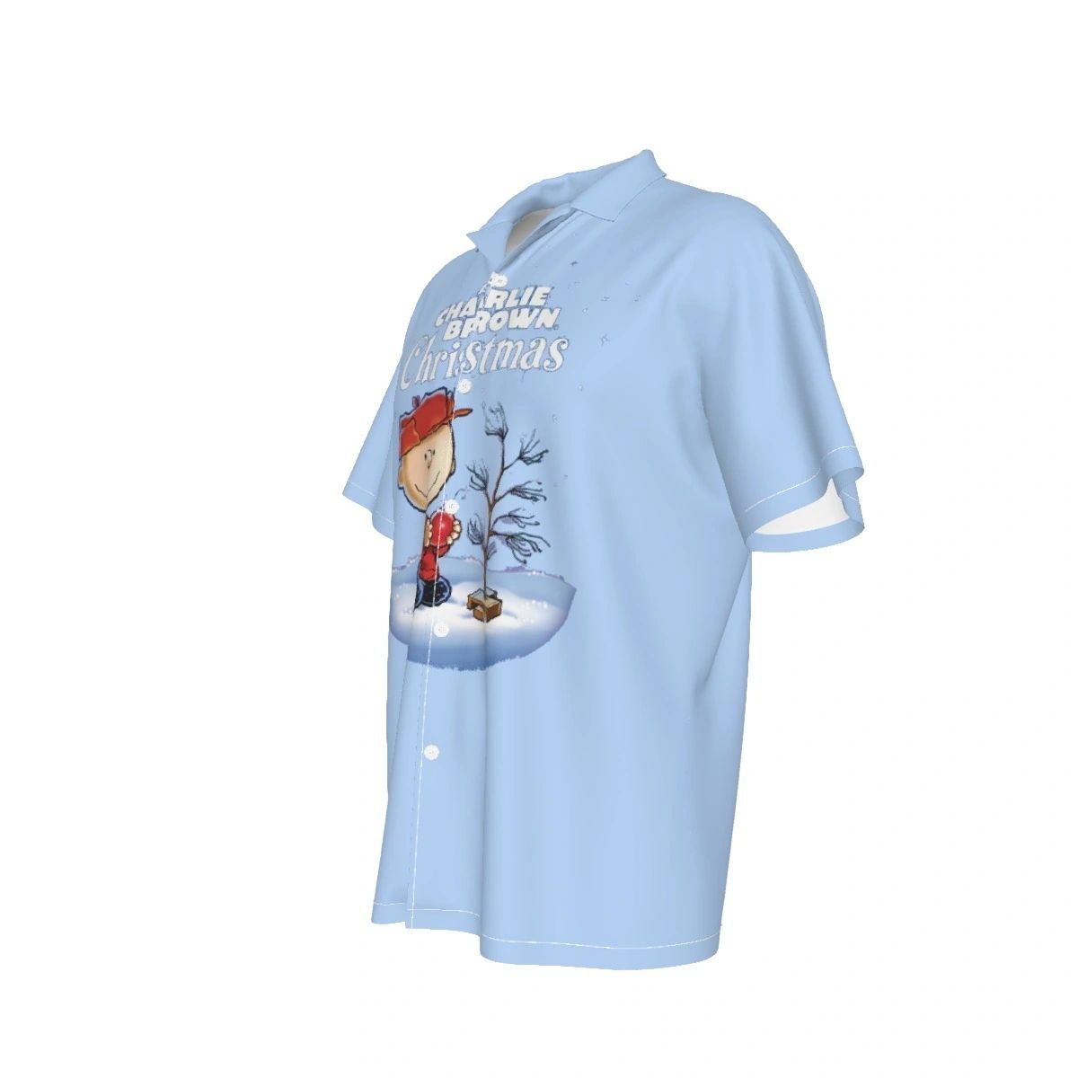 A CHARLIE BROWN CHRISTMAS OVER PRINT SHIRT & TANK