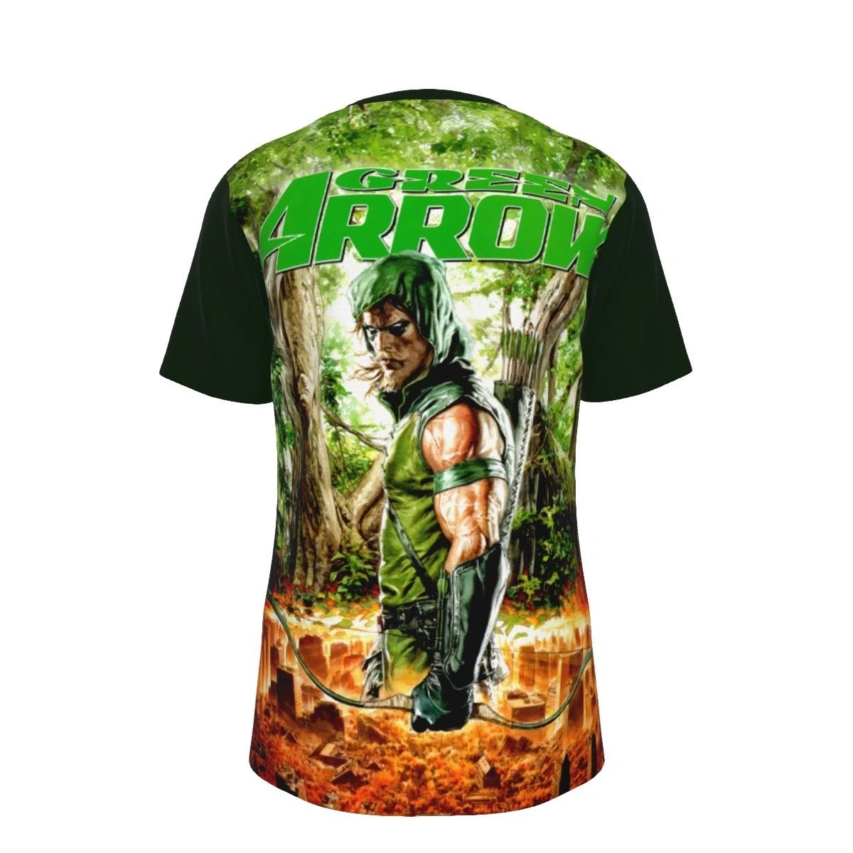 GREEN ARROW 1 V4 OVER PRINT SHIRT & TANK