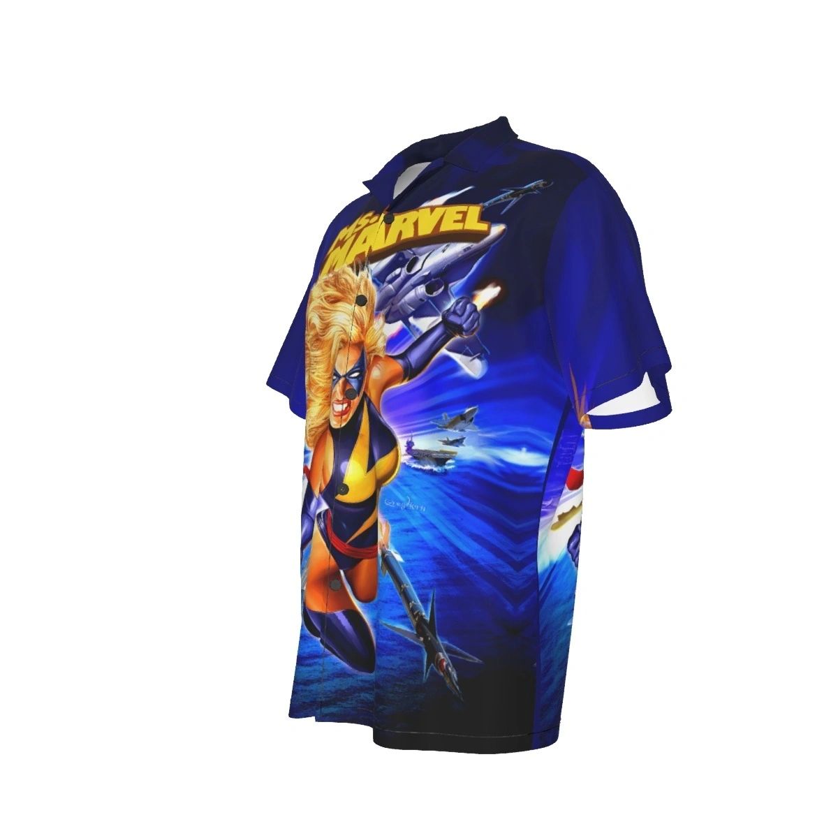 MS MARVEL 12 V3 OVER PRINT SHIRT & TANK