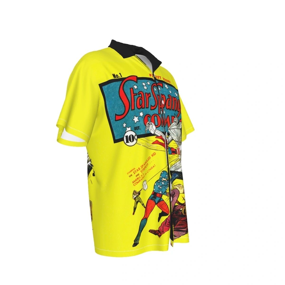 STAR SPANGLED COMICS 1 OVER PRINT SHIRT & TANK
