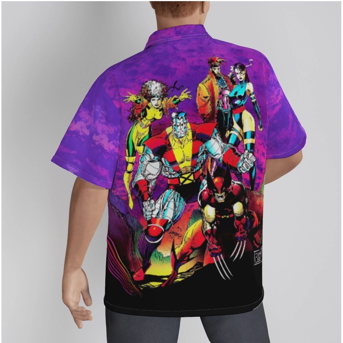 XMEN MIGHTY MUTANT TOUR OVER PRINT SHIRT & TANK- JIM LEE ART