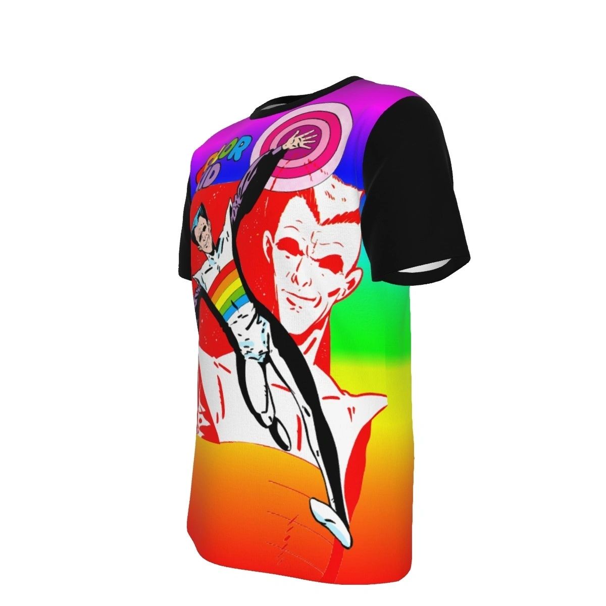 COLOR KID WHOS WHO OVER PRINT SHIRT & TANK