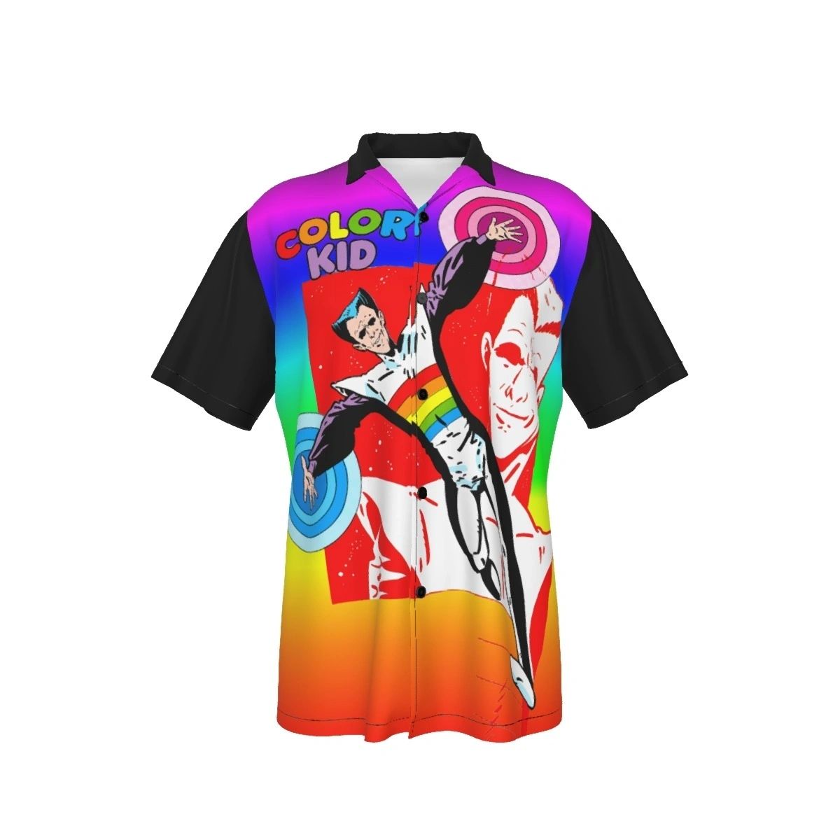 COLOR KID WHOS WHO OVER PRINT SHIRT & TANK