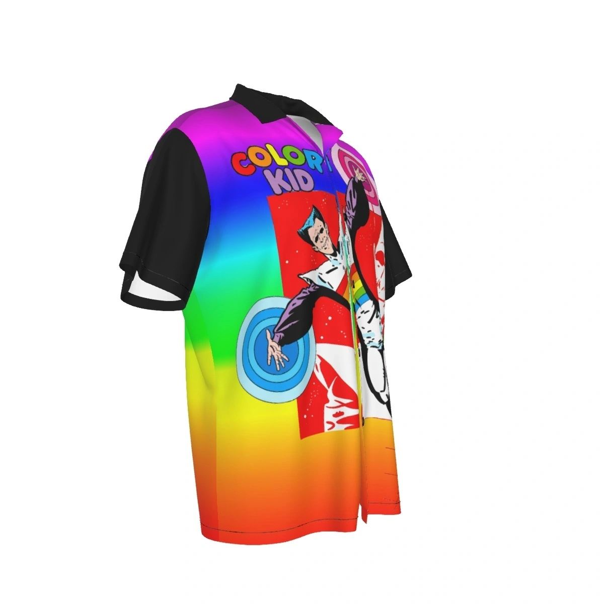 COLOR KID WHOS WHO OVER PRINT SHIRT & TANK