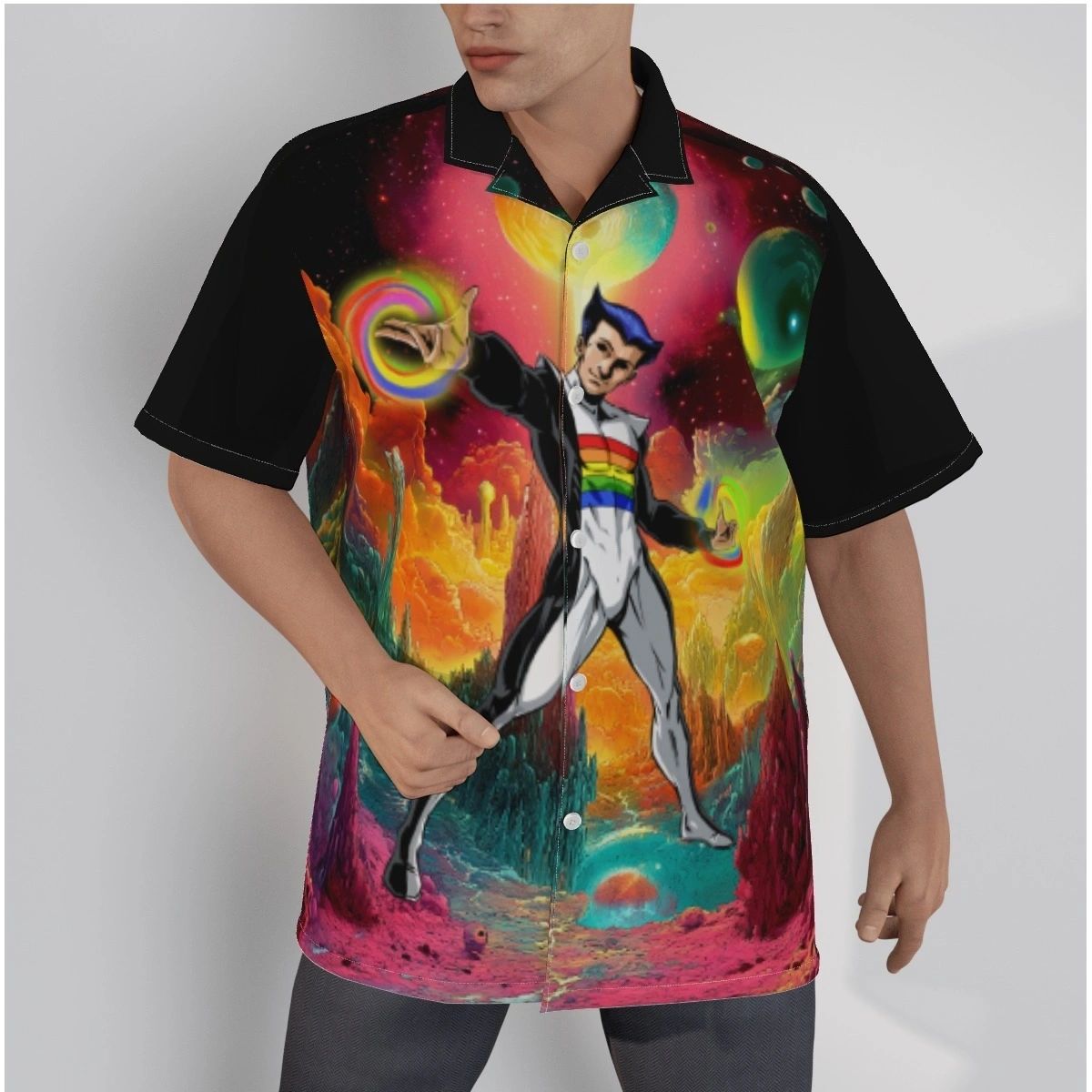 COLOR KID READY OVER PRINT SHIRT & TANK