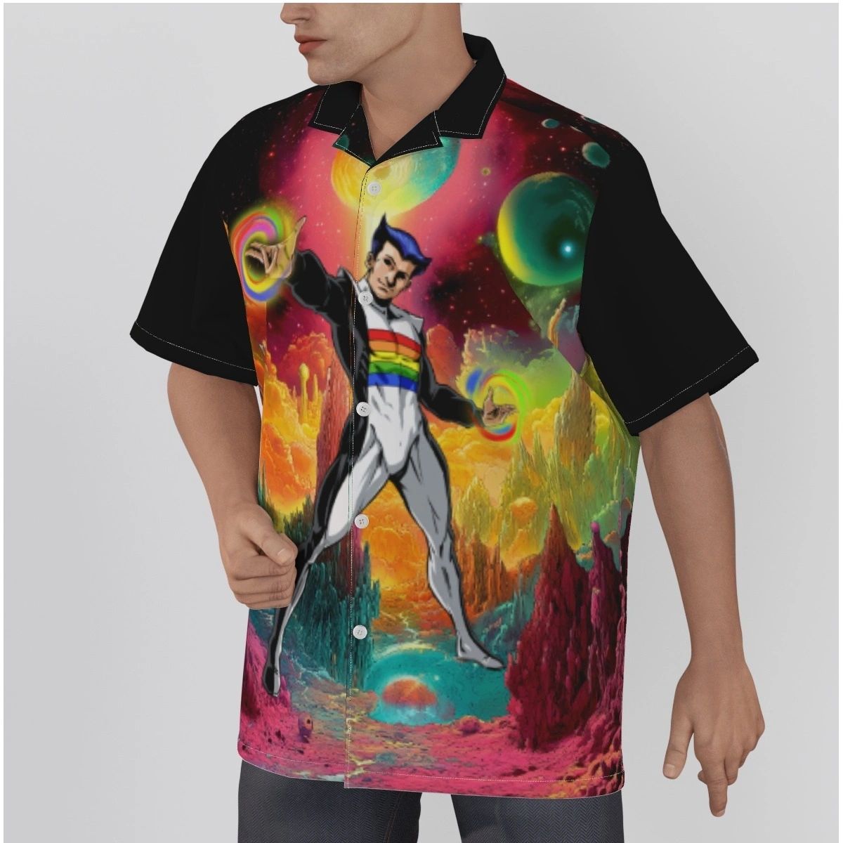 COLOR KID READY OVER PRINT SHIRT & TANK
