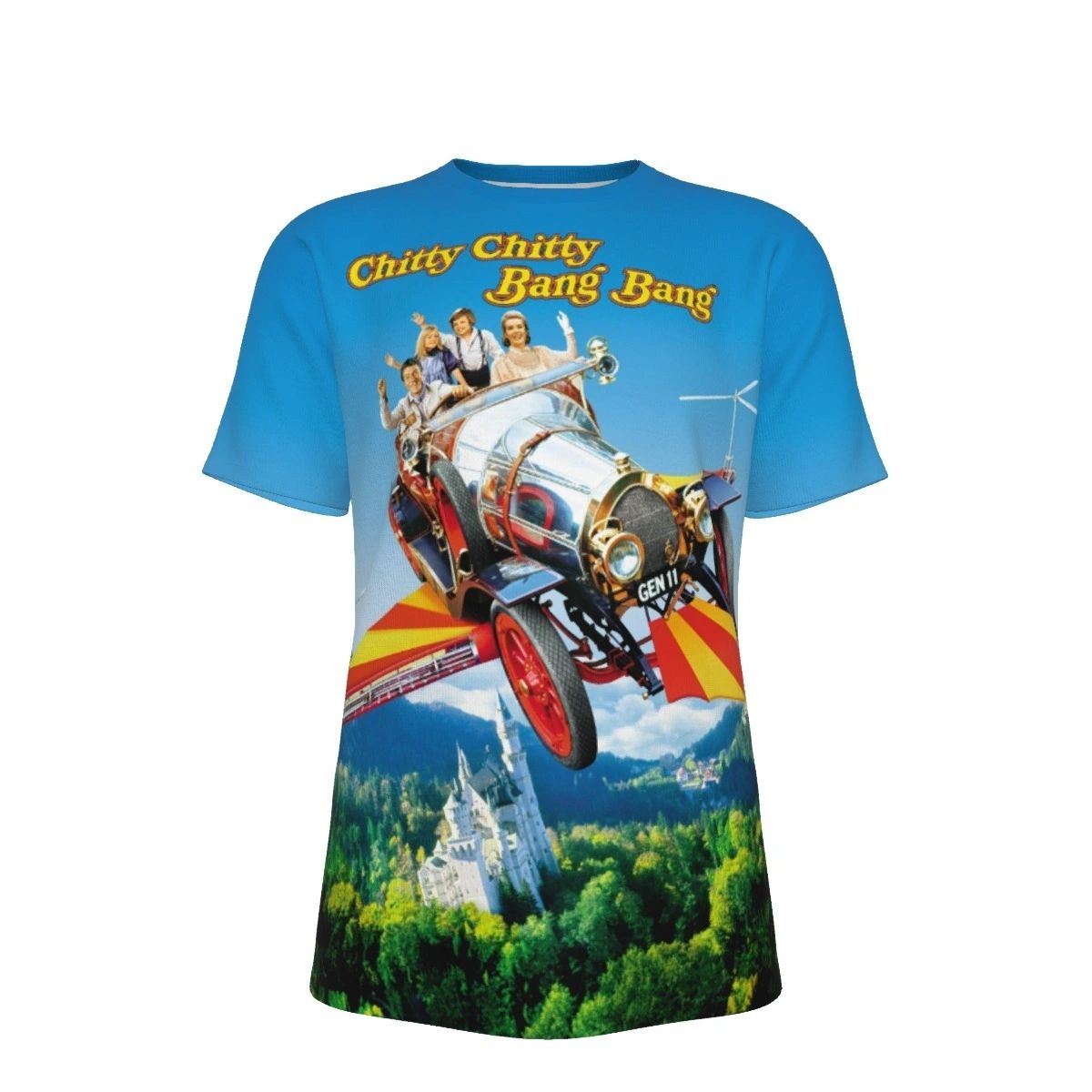 CHITTY CHITTY BANG BANG OVER PRINT SHIRT & TANK