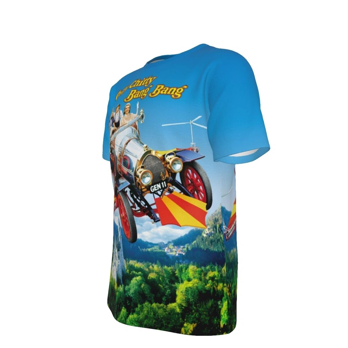 CHITTY CHITTY BANG BANG OVER PRINT SHIRT & TANK