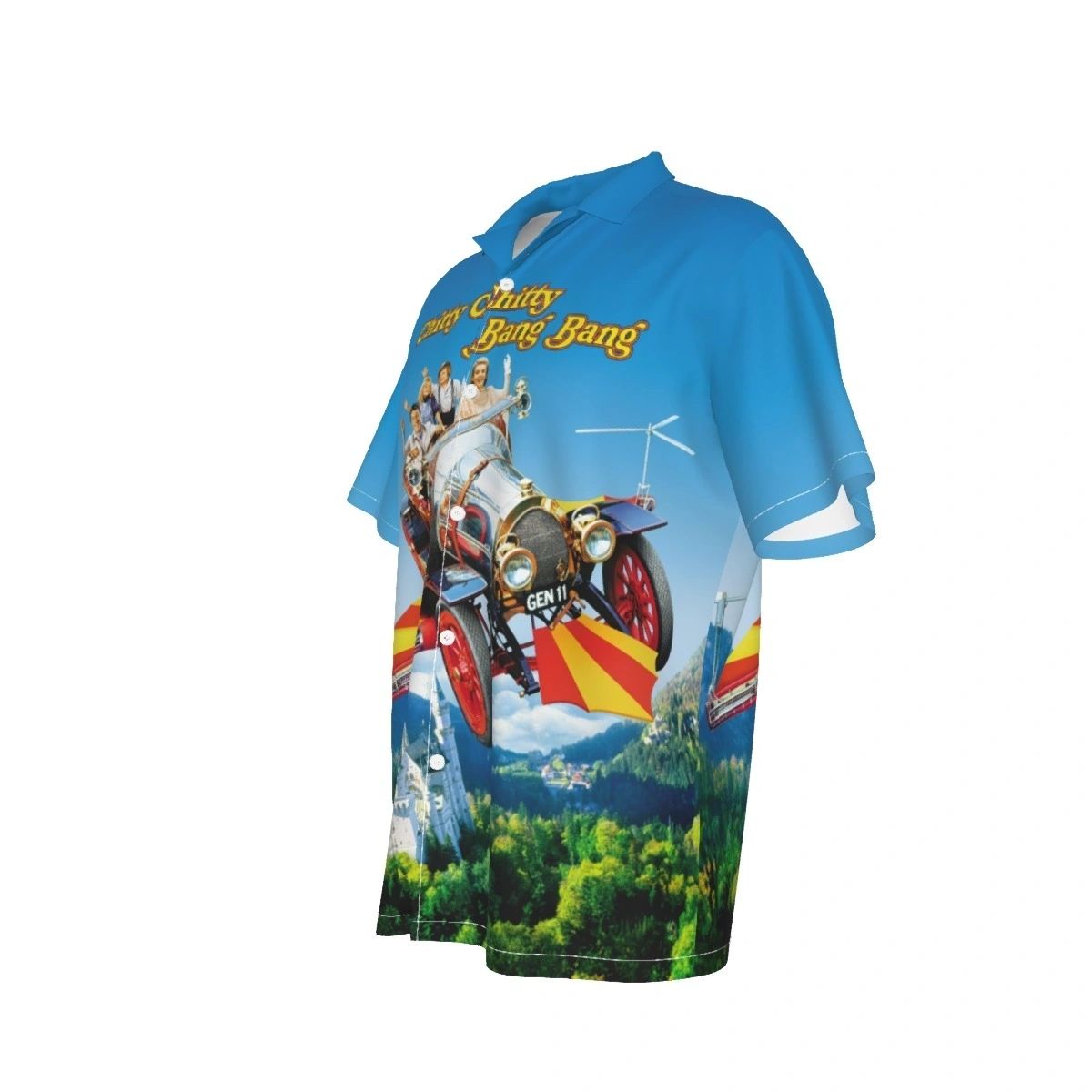 CHITTY CHITTY BANG BANG OVER PRINT SHIRT & TANK