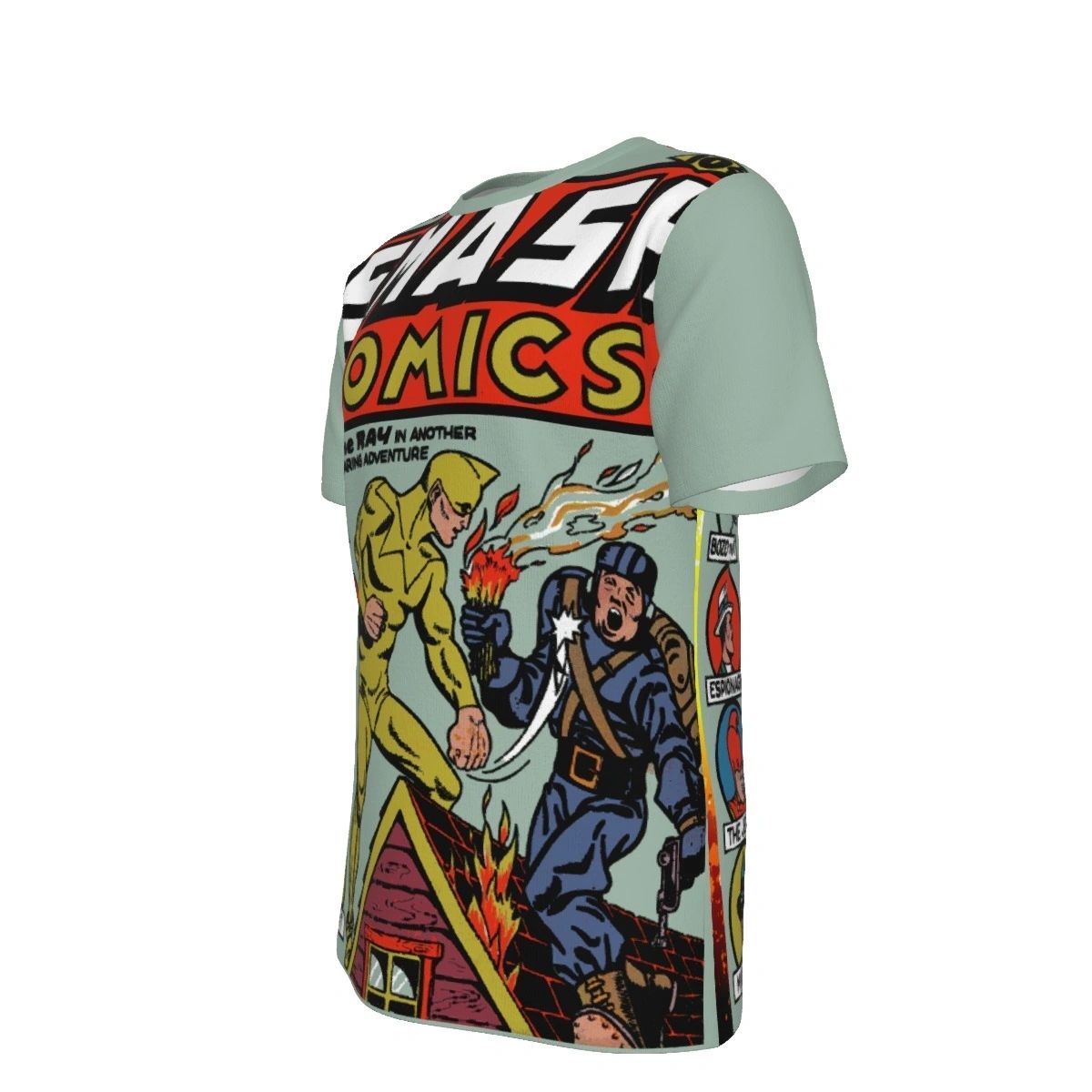 SMASH COMICS 25 OVER PRINT SHIRT & TANK - THE RAY