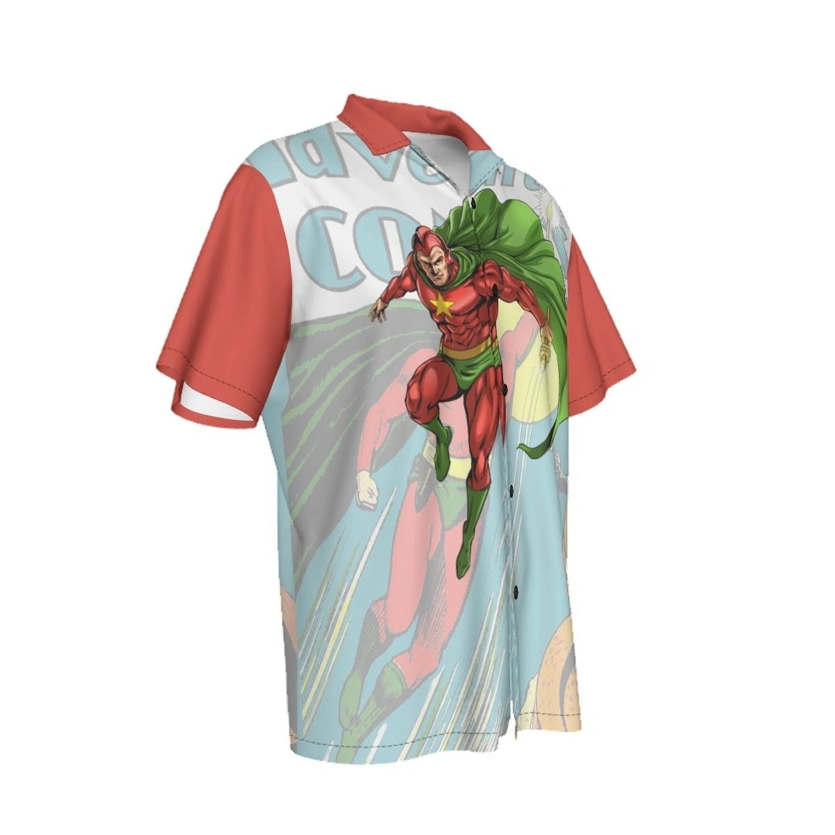 GOLDEN AGE STARMAN READY OVER PRINT SHIRT & TANK
