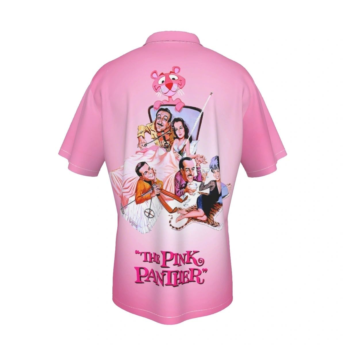 PINK PANTHER MOVIE POSTER OVER PRINT SHIRT & TANK
