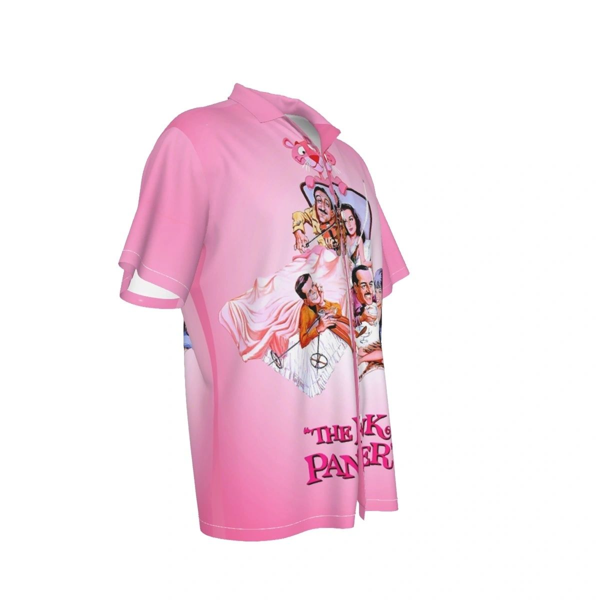 PINK PANTHER MOVIE POSTER OVER PRINT SHIRT & TANK
