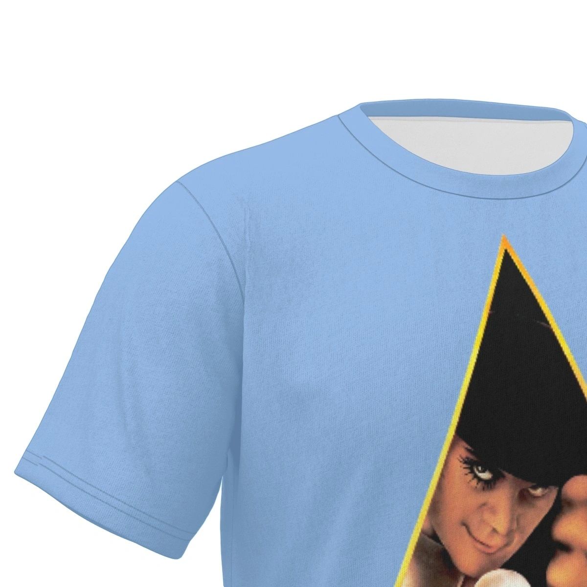 CLOCKWORK ORANGE MOVIE POSTER OVER PRINT SHIRT & TANK