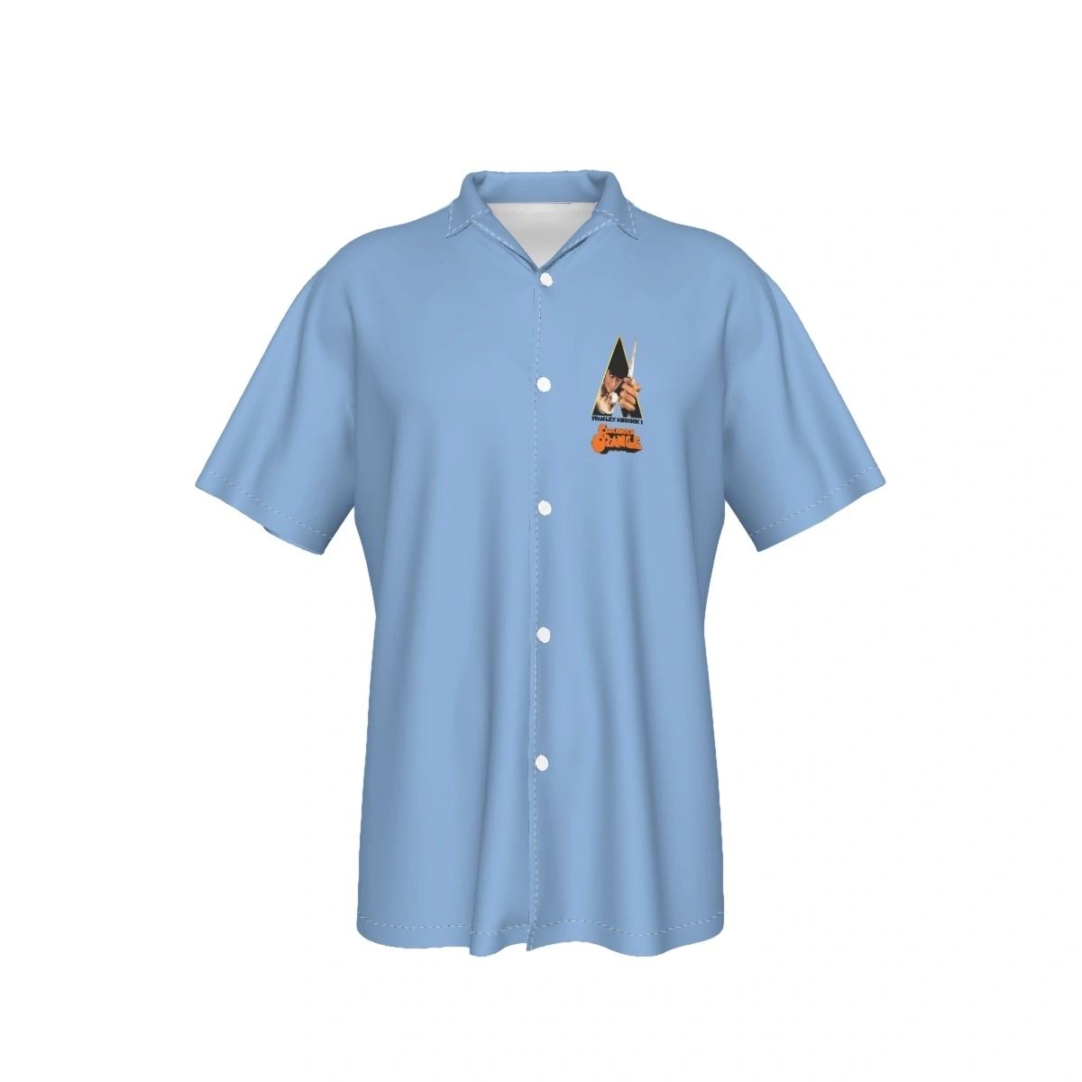 CLOCKWORK ORANGE MOVIE POSTER OVER PRINT SHIRT & TANK