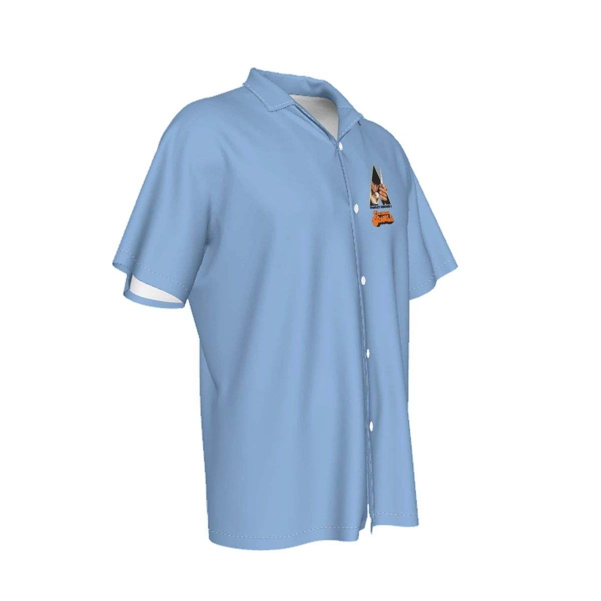 CLOCKWORK ORANGE MOVIE POSTER OVER PRINT SHIRT & TANK
