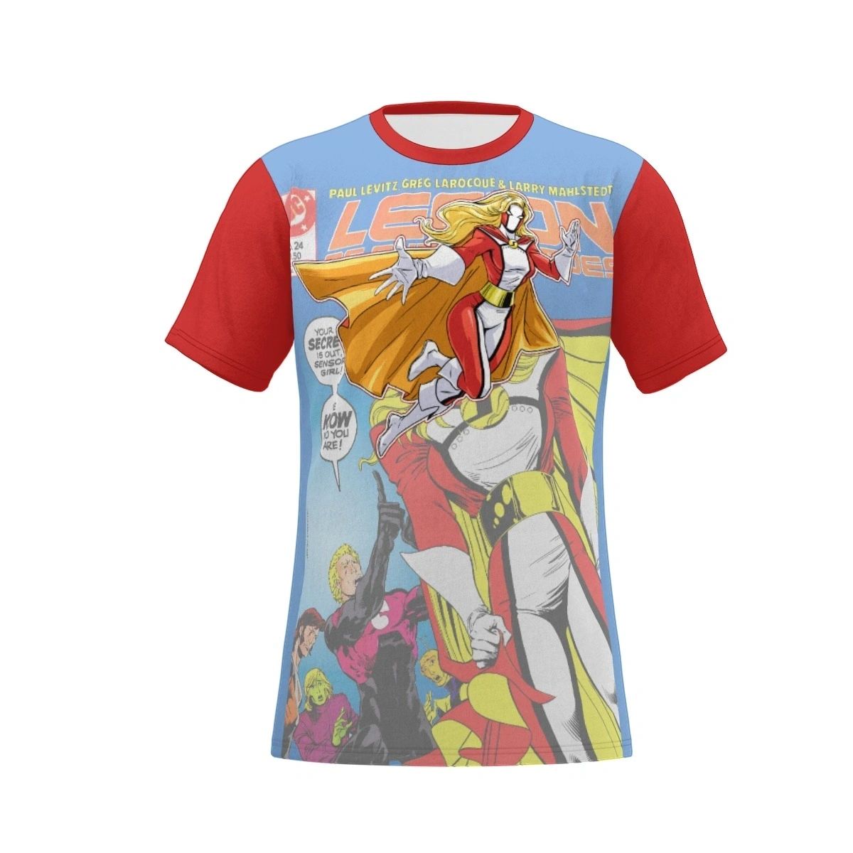 SENSOR GIRL READY GLOW OVER PRINT SHIRT & TANK - OVER LEGION24
